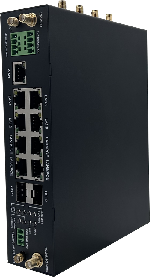 cm520-3xx-9 9口5g千兆路由器厦门才茂工业级 9口5g 千兆路由器cm520